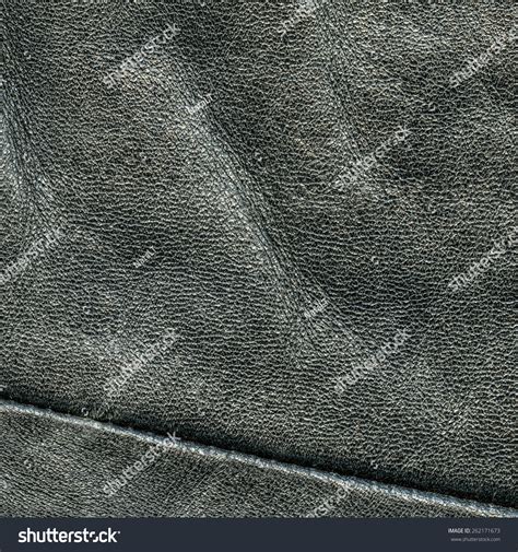 Black Leather Texture Seam Stock Photo (Edit Now) 262171673