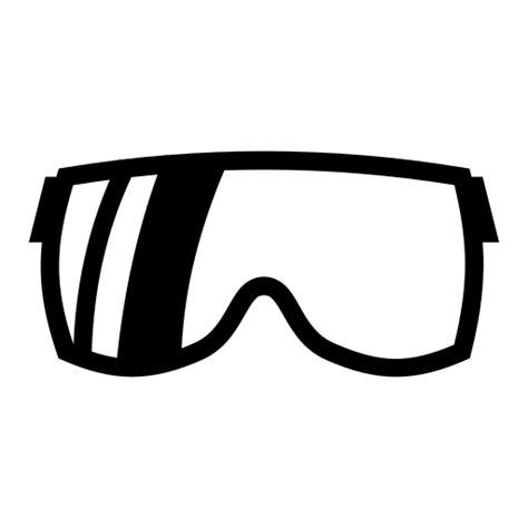 Protection glasses icon, SVG and PNG | Game-icons.net