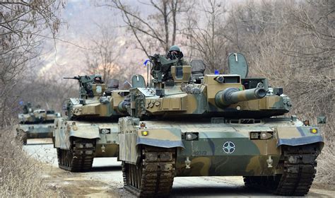 South Korean K2 Black Panther main battle tanks [4795 x 2840] : MilitaryPorn