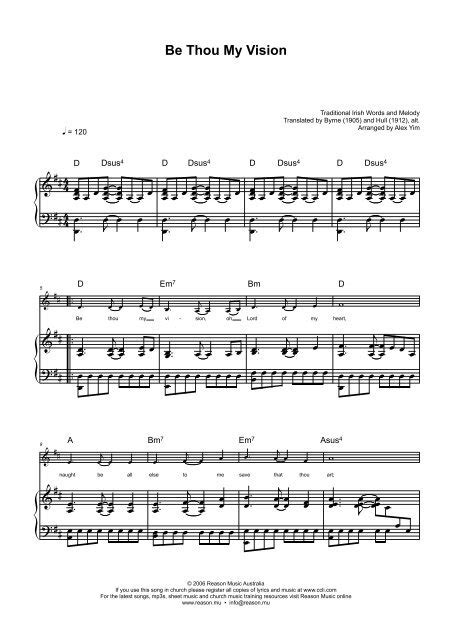 Sheet Music - Christian songs 4 Praise And Worship