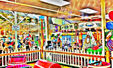 colors, rides, people and faces of summertime at the boardwalk. | Ocean ...