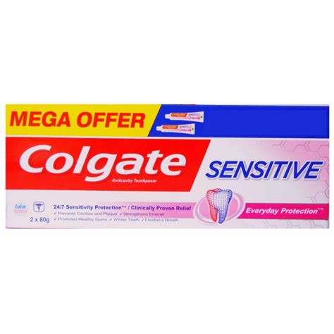 COLGATE SENSITIVE 2 x 80gm - MedExpress Nepal