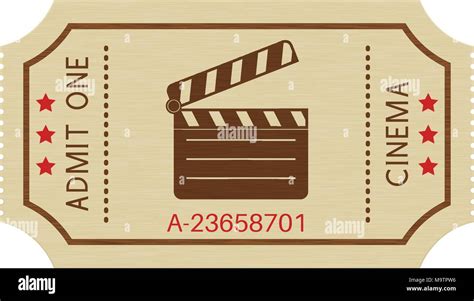 Old cinema ticket hi-res stock photography and images - Alamy