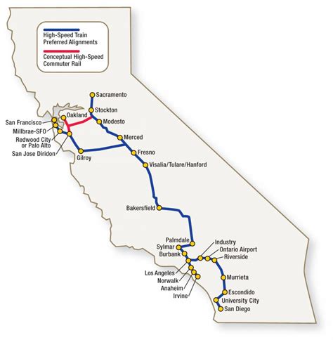 Los Angeles CA 800 Mile Bullet Train: Cost Over Run Wants More Fed ...