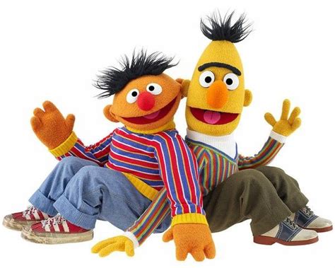 Ernie and Bert | Sesame street bert and ernie, Sesame street, Bert & ernie