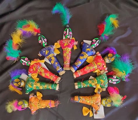 Voodoo Dolls, Vintage New Orleans Voodoo Dolls, Vintage Witchcraft Black Magic, Santeria, Spell ...