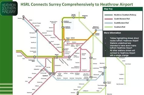 New map shows plans to directly link Heathrow Airport to these train ...