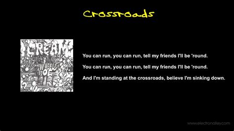 At the crossroads song lyrics - sharedase