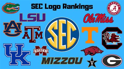 Sec College Team Logos