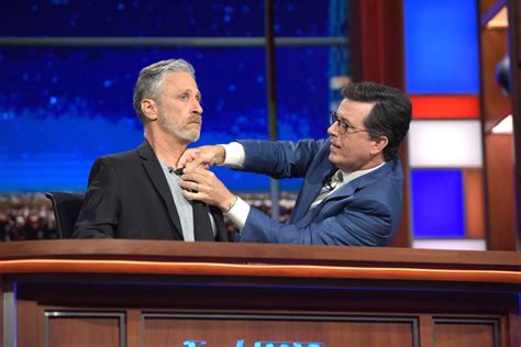 Jon Stewart Targets 'Vindictive' Donald Trump on Colbert | TIME