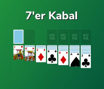 7'er Kabal - Spill gratis på SolitaireParadise.com