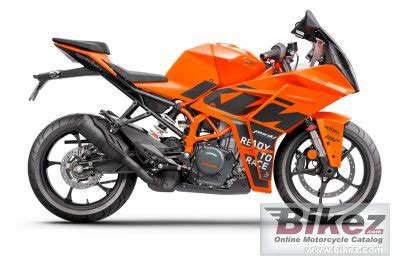 2023 KTM RC 390 specifications and pictures