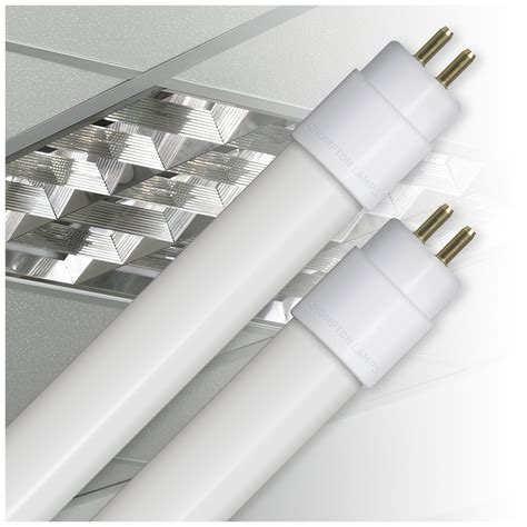 12073 - LED T5 Full Glass Tube Direct to Mains 240V AC 5ft / 1449mm 20W 4000K G5 - Crompton ...