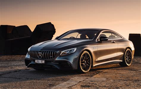 Wallpaper Mercedes-Benz, AMG, Coupe, 2018, 4MATIC, S63 images for ...