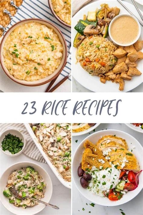 23 Rice Recipes - 40 Aprons