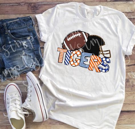 ADULT CUSTOM Football Spirit Shirt | Etsy