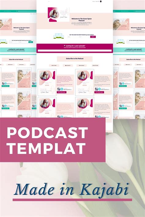 Best Kajabi Templates | Kajabi Website Ideas - Podcast Templates ...