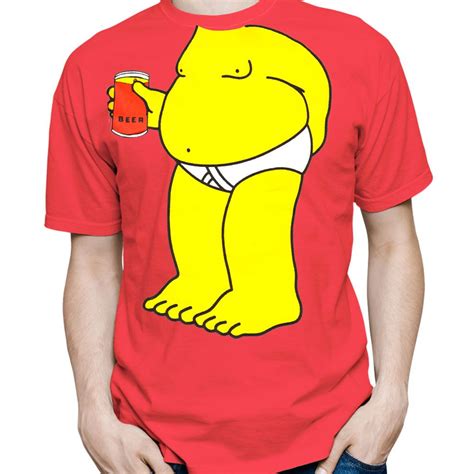 NEW MENS HOMER SIMPSON DUFF BEER T SHIRT MEN'S FUNNY T SHIRTS S M L XL ...