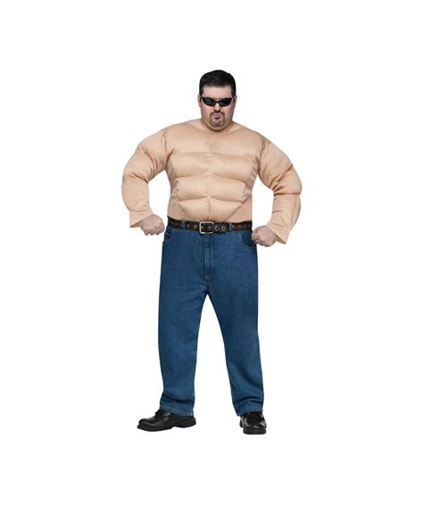 Muscle Man Plus size Adult Costume