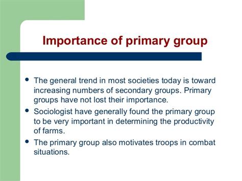 😀 Primary group sociology. The Important Characteristics of Primary Group. 2019-02-12