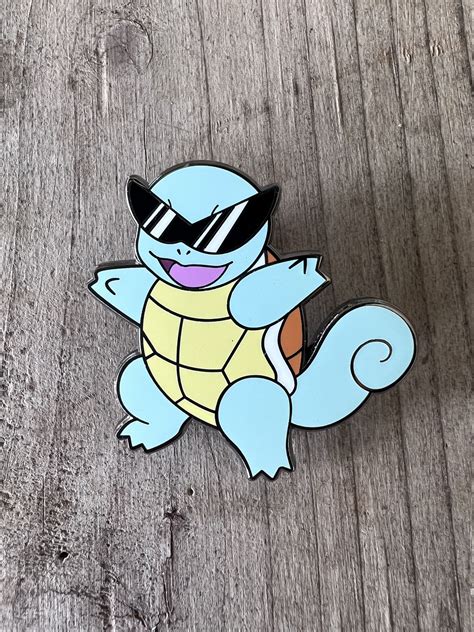 Squirtle Squad Hard Enamel Pin - Etsy