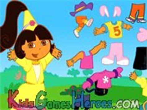 Girls Games >> Dora Dress Up - KIDS GAMES HEROES