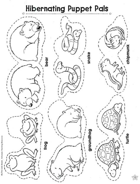 Hibernating Animals Colouring Pages (page 2) - Coloring Home