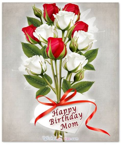 Happy Birthday, Mom - Heartfelt Mother's Birthday Wishes