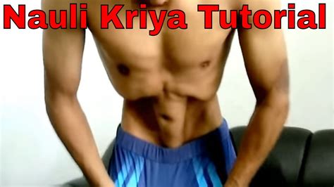 Learn Nauli Kriya step by step - YouTube