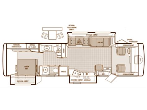 2008 Tiffin Allegro 34TGA, PHOTOS, Details, Brochure, Floorplan