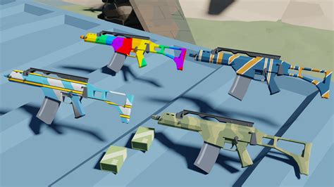 G36c skins all made in blender : r/PUBGMobile