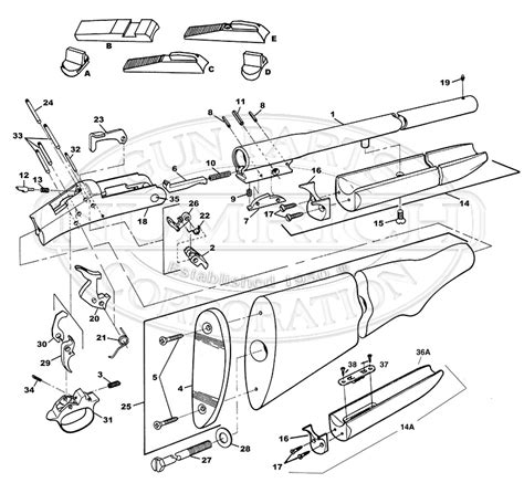 Double Barrel Shotgun Drawing at GetDrawings | Free download