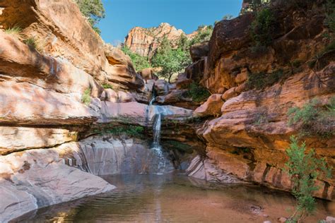 Discover A Gorgeous Waterfall In Zion National Park That's Not On Any Trail Map [Trail Guide]