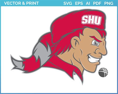 Sacred Heart Pioneers - Mascot Logo (2004) - College Sports Vector SVG Logo in 5 formats