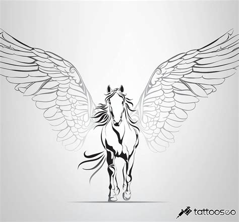 Pegasus Tattoo Meaning, Designs & Ideas - Tattoo SEO