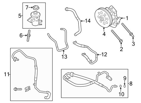 Ford F-150 Power Steering Pressure Hose - AL3Z3A719G | Sheehy Ford Lincoln, Richmond VA