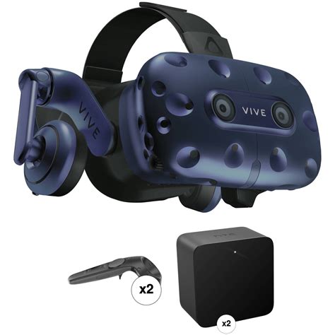 HTC Vive Pro VR Headset Kit with Two Vive Controllers & Two Base