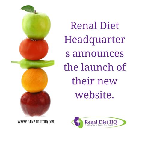 Renal Diet Headquarters Website Launch