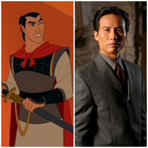 BD Wong of SVU fame is Li Shang from Mulan. Mind = blown. :) | Mulan ...