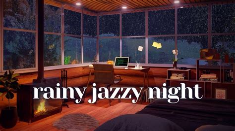 Lofi Coffee | Rainy Coding Night | New Lofi Jazz with Fireplace (2023 ...
