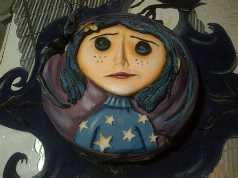 Coraline Cake | Coraline, Coraline jones, Cake designs