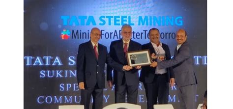 TATA STEEL RECEIVES BALA GULSHAN TANDON EXCELLENCE AWARD - MUNDOLATAS