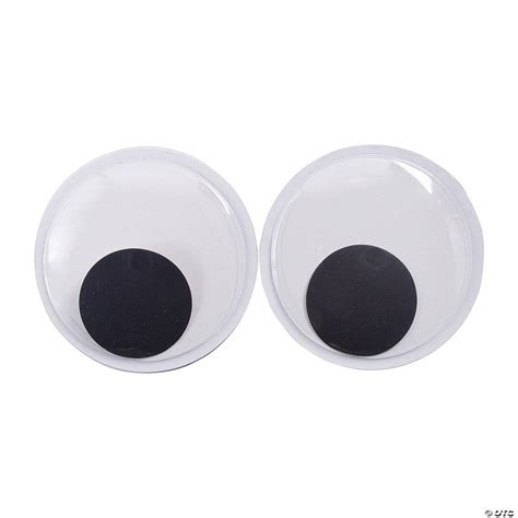 Jumbo Black Googly Eyes - 2 Pc. | Oriental Trading