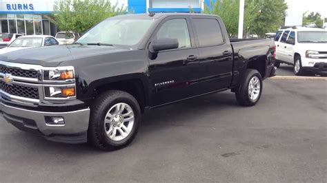 2014 Chevrolet Silverado Crew Cab 1LT Black, Burns Cadillac Chevrolet Rock Hill SC - YouTube