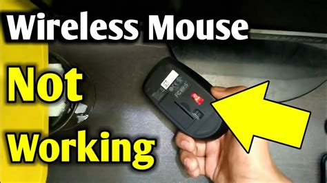 Wireless Mouse Not Working | If Wireless Mouse Is Not Working | Wireless Mouse Problems - YouTube