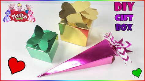 How To Make Gift Boxes Out Of Card - Have The Perfect Gifts For Your ...