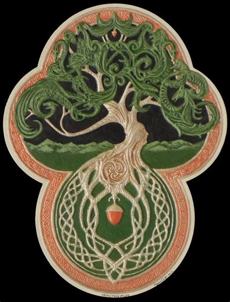 Celtic Tree of Life Art - Intricate Design