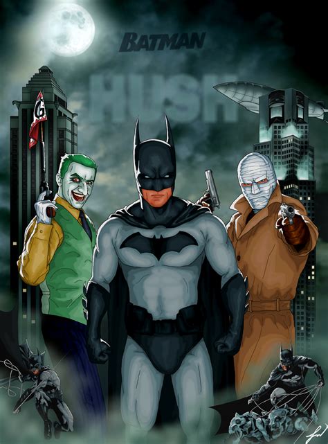 Batman: HUSH Poster by RatGnaw on DeviantArt