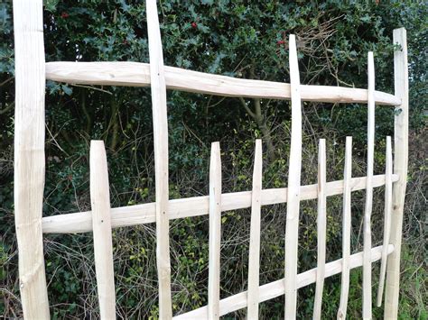 Rustic Chestnut fence panel | Bespoke rustic chestnut fence … | Flickr