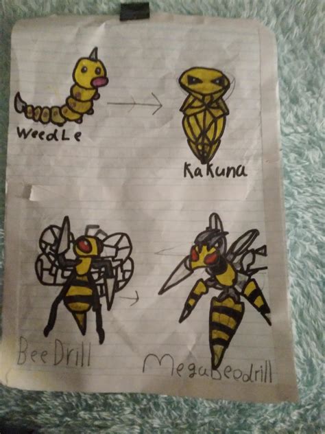 Beedrill Evolution line : r/MandJTV